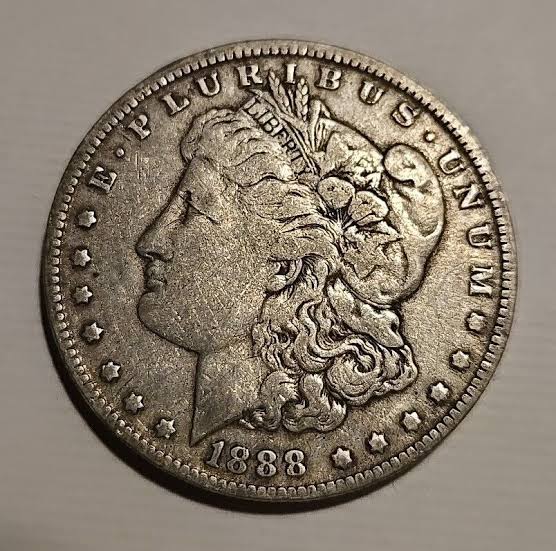1888-O Hot Lips VAM-4 close-up showing dramatic doubled die lips on Liberty